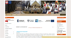 Desktop Screenshot of maslowice.pl