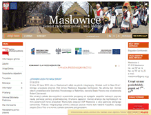 Tablet Screenshot of maslowice.pl